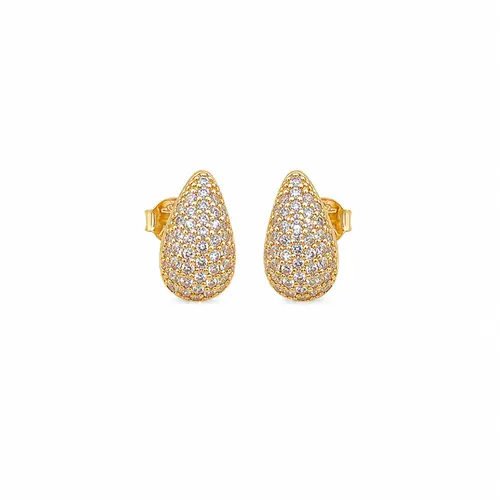 BRINCO GLAMOUR BANHADO A OURO 18K