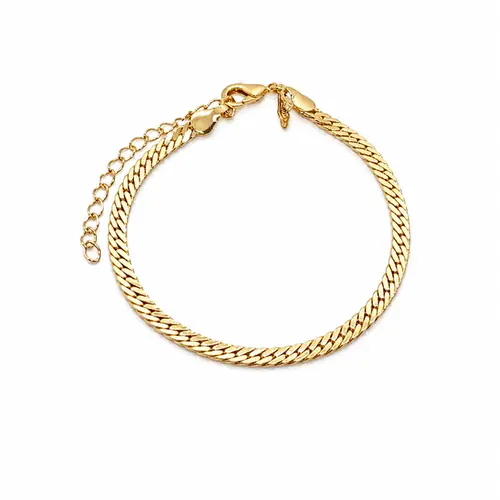 PULSEIRA DUBAI LUXO BANHADA A OURO 18K