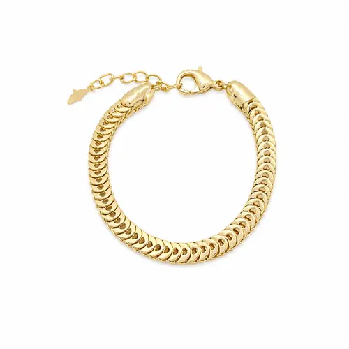 PULSEIRA LUMINA BANHADA A OURO 18K