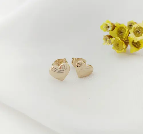 BRINCO AMOUR BANHADO A OURO 18K