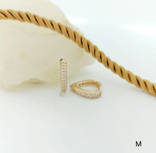 Brinco Argola Essência Brilho Versátil Banhado a Ouro 18K