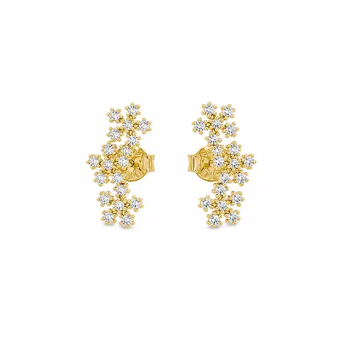 BRINCO JARDIM ENCANTADO BANHADO A OURO 18K