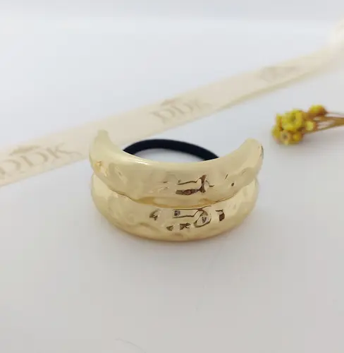ELASTICO BOLD GLOW BANHADO A OURO 18K