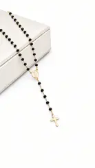 COLAR TERÇO BANHADO A OURO 18K