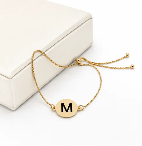 PULSEIRA INITIAL GLOW GOLD BANHADA A OURO 18K