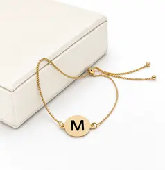 PULSEIRA INITIAL GLOW GOLD BANHADA A OURO 18K