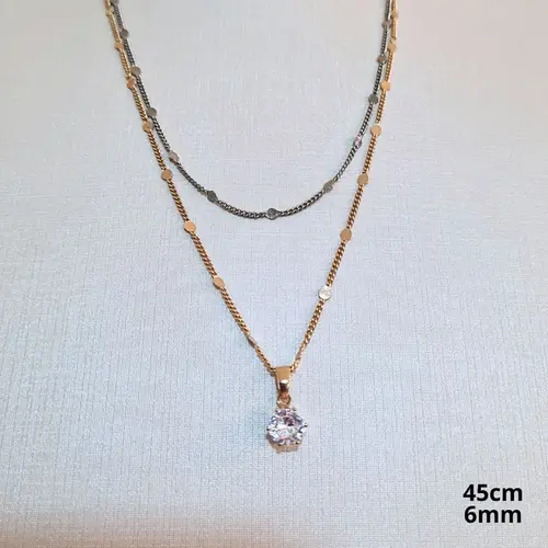 Colar Harmonia de Luz Banhado a Ouro 18K