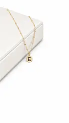 CHOKER INICIAL MINIMALISTA GOLD BANHADA A OURO 18K