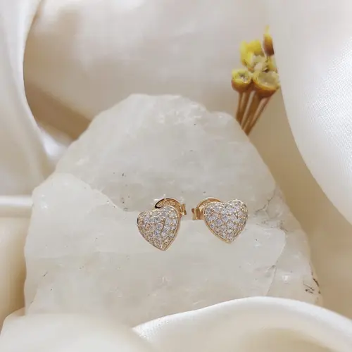 BRINCO LOVE PREMIUM P BANHADO A OURO 18K
