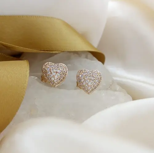 BRINCO LOVE PREMIUM G BANHADO A OURO 18K