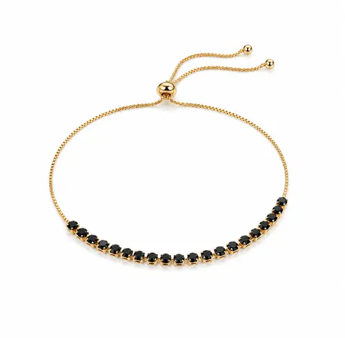 PULSEIRA NIGTH BANHADA A OURO 18K