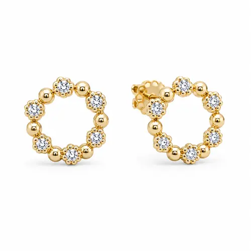 BRINCO ELORA BANHADA A OURO 18K