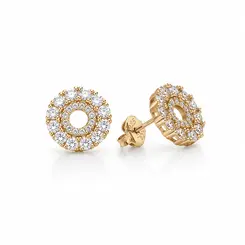 BRINCO HALO BANHADO A OURO 18K