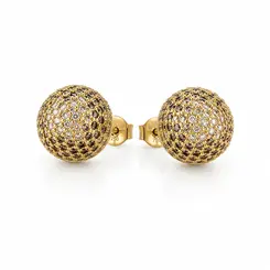 BRINCO CHUVEIRO BANHADO A OURO 18K