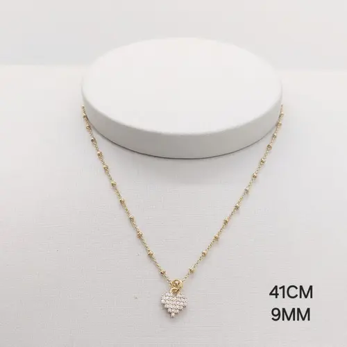 Choker cor.cravejado banhada a ouro 18k