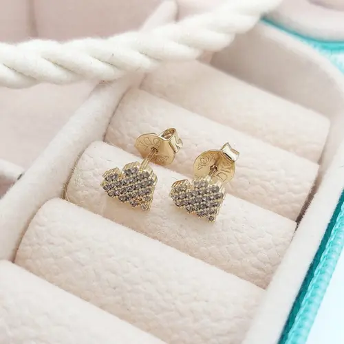 BRINCO BELLA POP BANHADO A OURO 18K