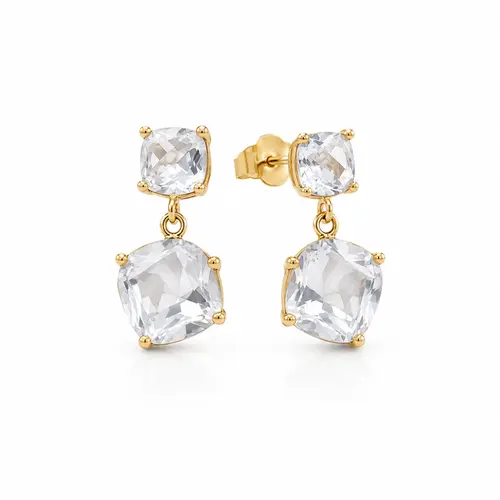 BRINCO STEEL SHINE BANHADO A OURO 18K