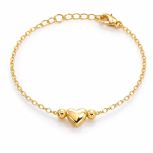 PULSEIRA HARMONIA BANHADA A OURO 18K