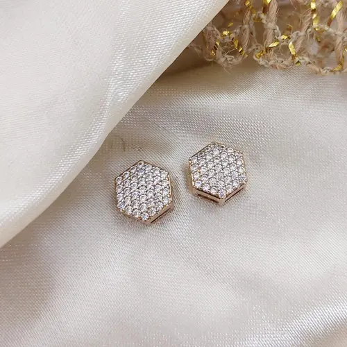 BRINCO HEXA BANHADO A OURO 18K