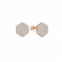 BRINCO HEXA BANHADO A OURO 18K