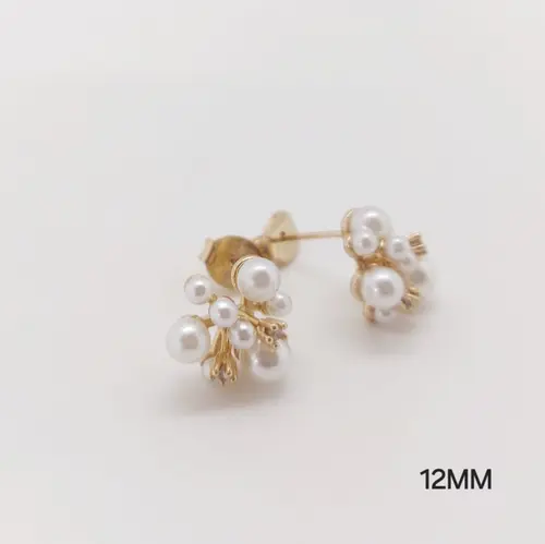 Brinco constelação banhado a ouro 18k