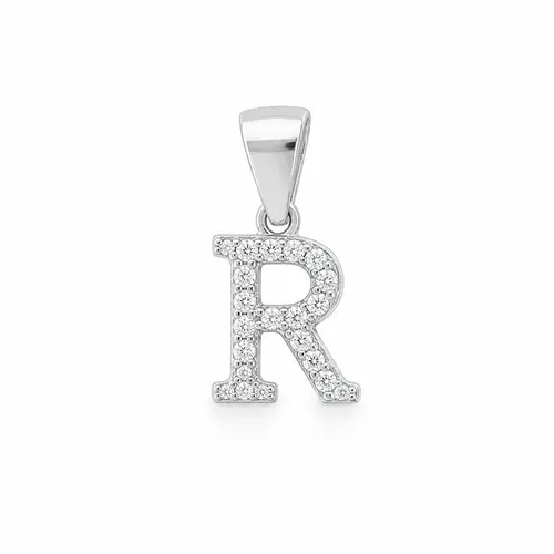 PINGENTE LETRA "R" BANHADO A O.B