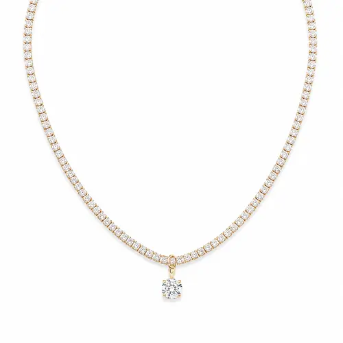 CHOKER CRAVEJADA BANHADA A OURO 18K