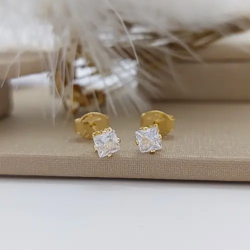 BRINCO PONTO DE LUZ NOVARA M BANHADO A OURO 18K