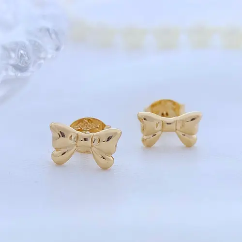 BRINCO LAÇO LISO P BANHADO A OURO 18K