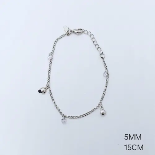 PULSEIRA MADREPÉROLA BANHADA A OURO BRANCO