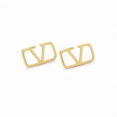 BRINCO V BANHADO A OURO 18K