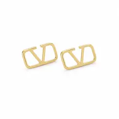 BRINCO V BANHADO A OURO 18K
