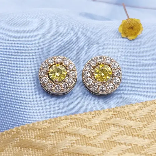 BRINCO RED AMARELO G BANHADO A OURO 18K
