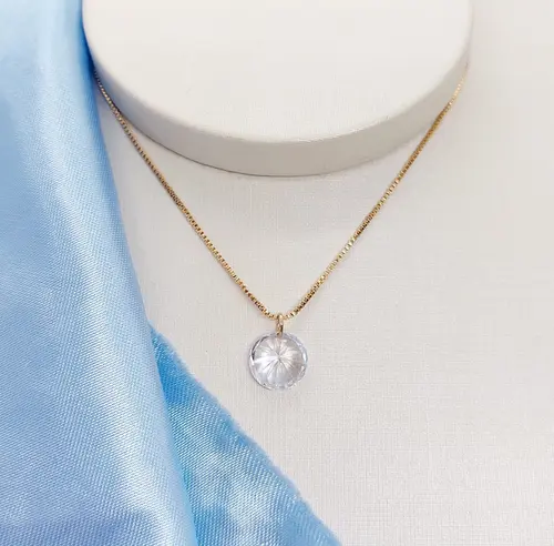 CHOKER P.LUZ G BANHADO A OURO 18K