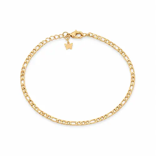 PULSEIRA MASC GRUMET BANHADA A OURO 18K