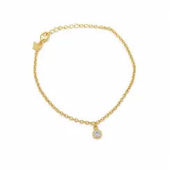 PULSEIRA JASMIM BANHADA A OURO 18K