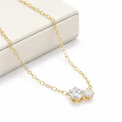 CHOKER BRILHO BANHADA A OURO 18K
