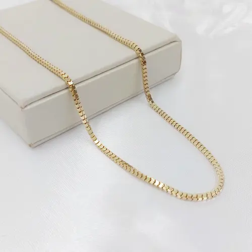 CHOKER ROBUSTA BANHADA A OURO 18K