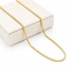 CHOKER ROBUSTA BANHADA A OURO 18K