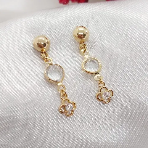BRINCO BABY ANGEL BANHADO A OURO 18K