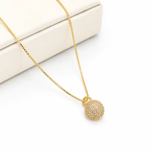 CHOKER RED BANHADO A OURO 18K