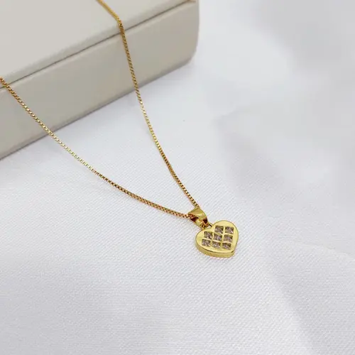 CHOKER DIDDY BANHADA A OURO 18K