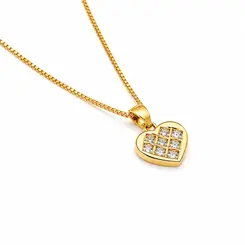 CHOKER DIDDY BANHADA A OURO 18K