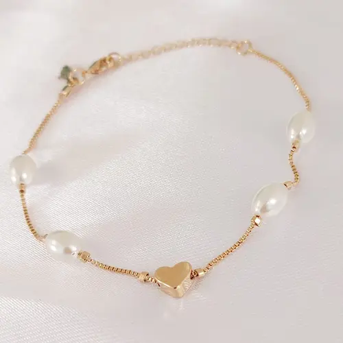 PULSEIRA PÉR BEL BANHADA A OURO 18K