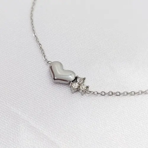 PULSEIRA CORAÇÃO INFINITO BANHADO A.I