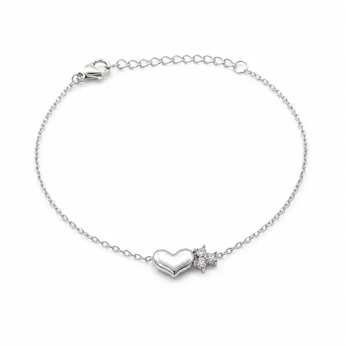 PULSEIRA CORAÇÃO INFINITO BANHADO A.I