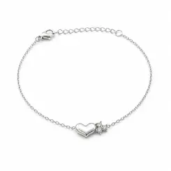 PULSEIRA CORAÇÃO INFINITO BANHADO A.I