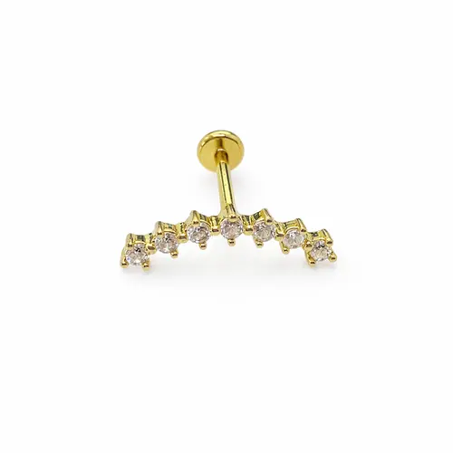PIERCING COR OURO BANHADO A A.I