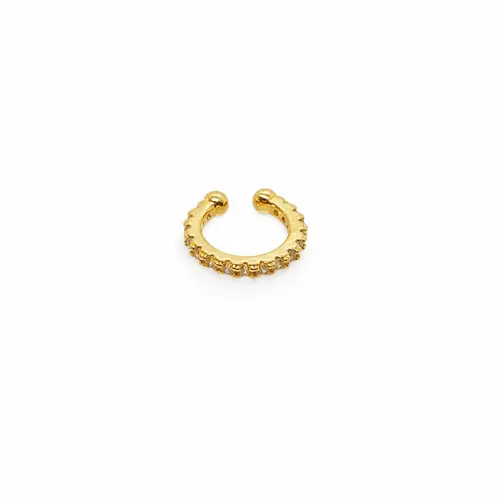 PIERCING FAKE ARG BANHADO A OURO 18K