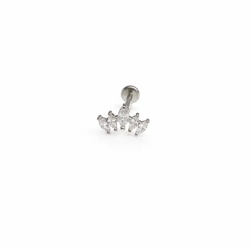 PIERCING COR AÇO BANHADO A A.I